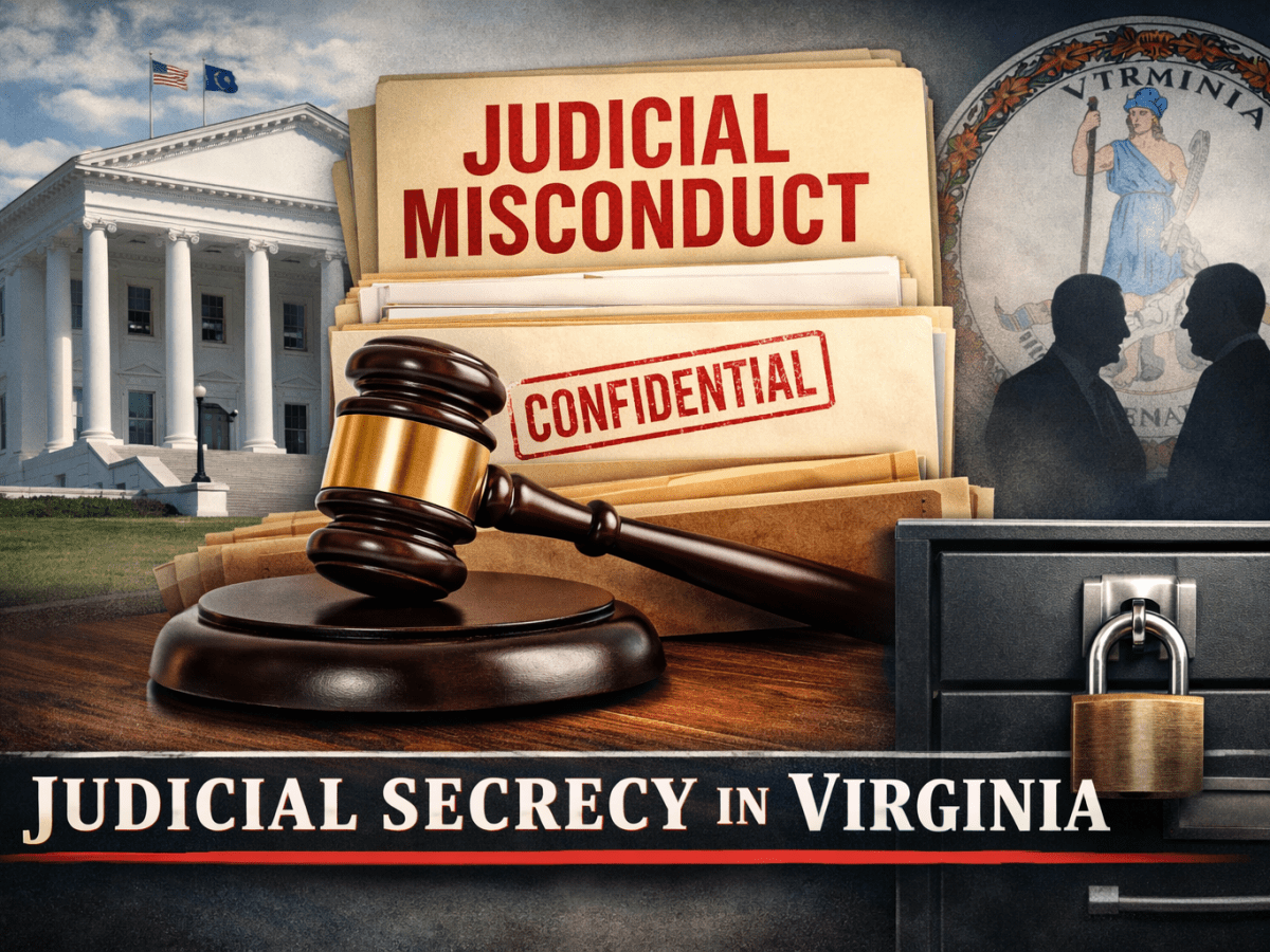 Virginia Lawmakers Quietly Re-Seal Judicial Misconduct Records After Brief Transparency Window