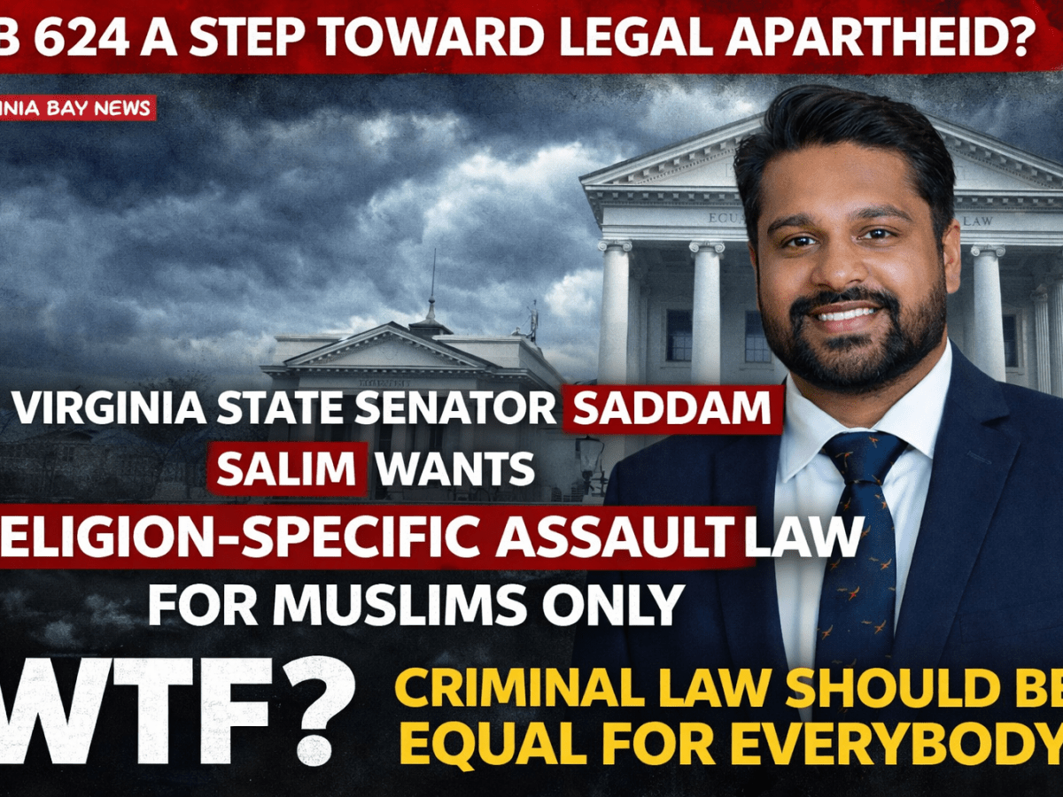 SB 624 and the Problem With Religion-Specific Criminal Law in Virginia
