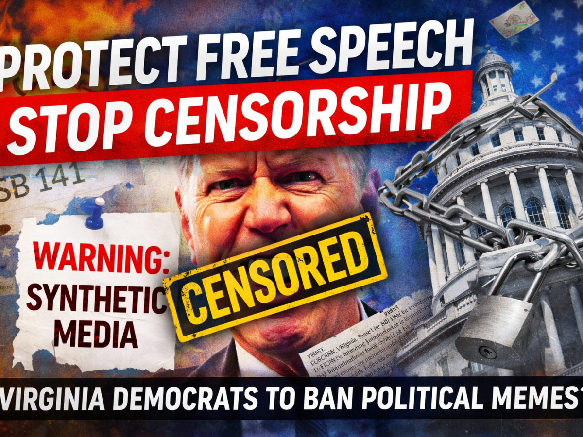 Virginia Democrats’ Synthetic Media Bill Raises Alarms Over Free Speech and Political Satire